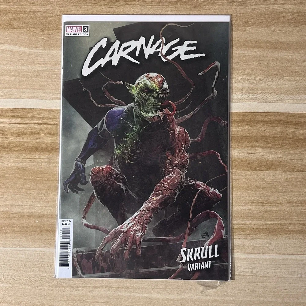 Carnage #3B Barends Skrull Variant 2022